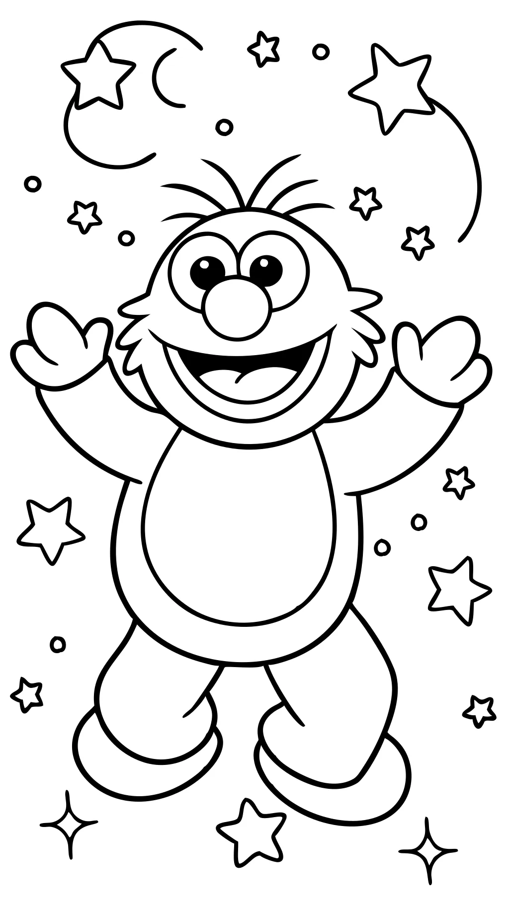 coloriage elmo